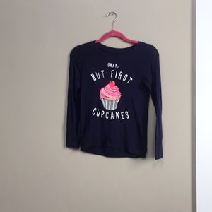 Long sleeve justice shirt.